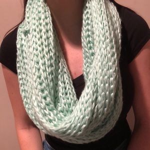 Comfortable Mint Green Scarf